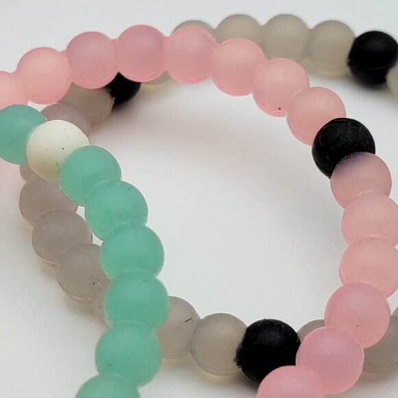 Lokai Bracelet Lot Of 4 Small/Medium Multicolor - Picture 4 of 5